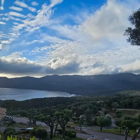 T2 Alba Rossa N 124, Chaleureux Vue Et Piscine Apartmán