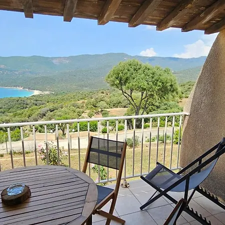 T2 Alba Rossa N 124, Chaleureux Vue Et Piscine Apartmán *