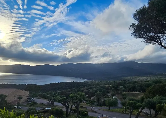 T2 Alba Rossa N 124, Chaleureux Vue Et Piscine Apartamento